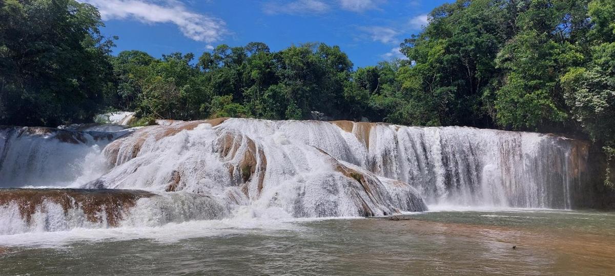 Posada Tzeltal Arroyo Agua Azul Εξωτερικό φωτογραφία